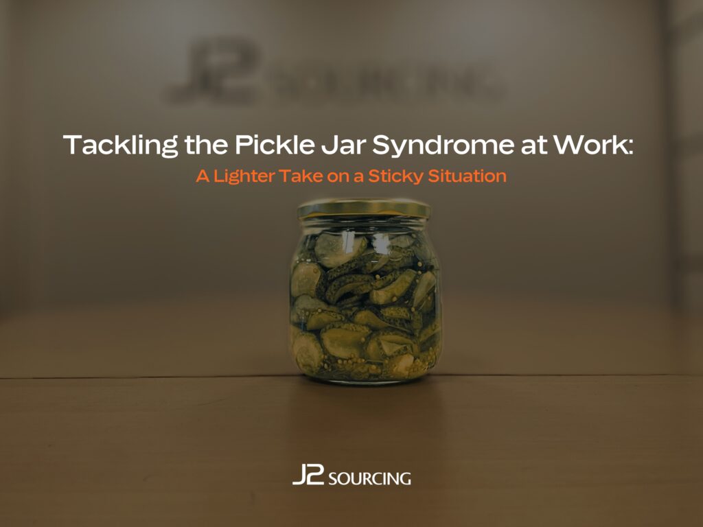 Tackling the Pickle Jar Syndrome at Work: A Lighter Take on a Sticky Situation